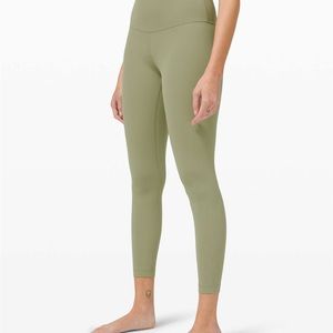 Lululemon Align High-Rise Leggings 25” in Rosemary Green